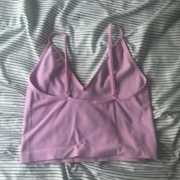 Pink cropped tank - Picture 2 of 2